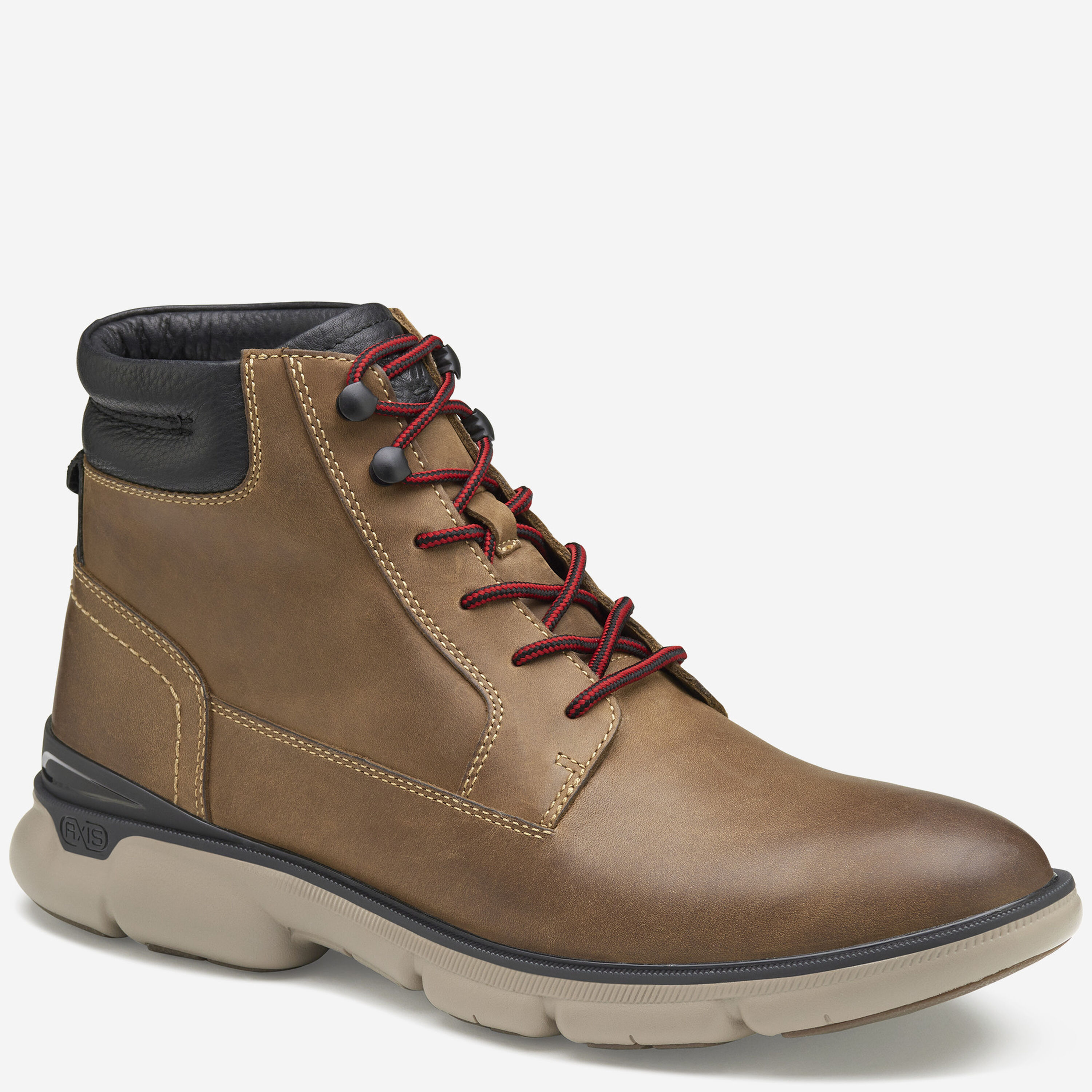 NEW Johnston & Murphy Shoes Tanner XC4 Mahogany Leather CapToe Waterproof Mens 8 Men main image 4