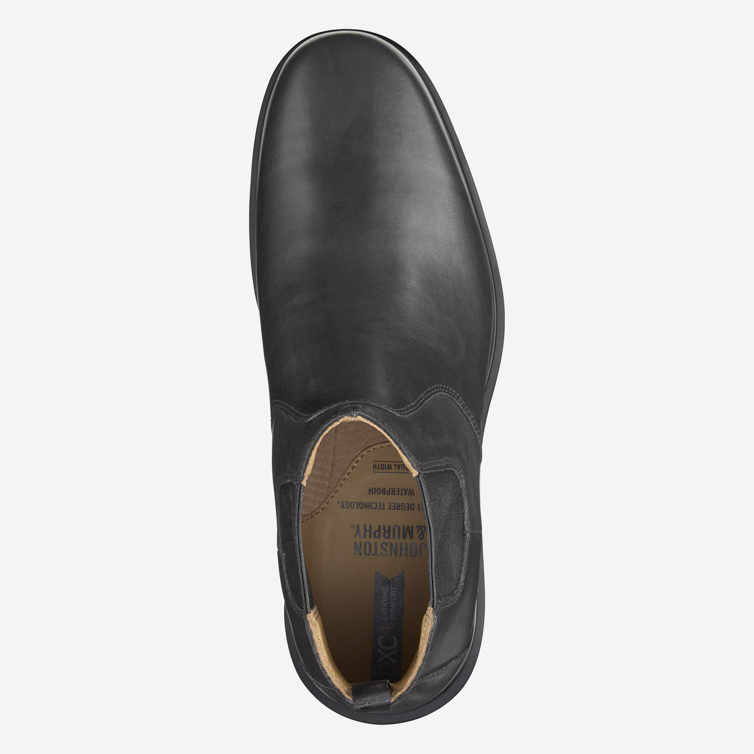 Mens Johnston &‎ Murphy XC4 Stanton 2.0 Black Leather Chelsea Boots Size 9.5 M Male Johnston & Murphy Johnston & Murphy JM02005555 XC4  main image 3