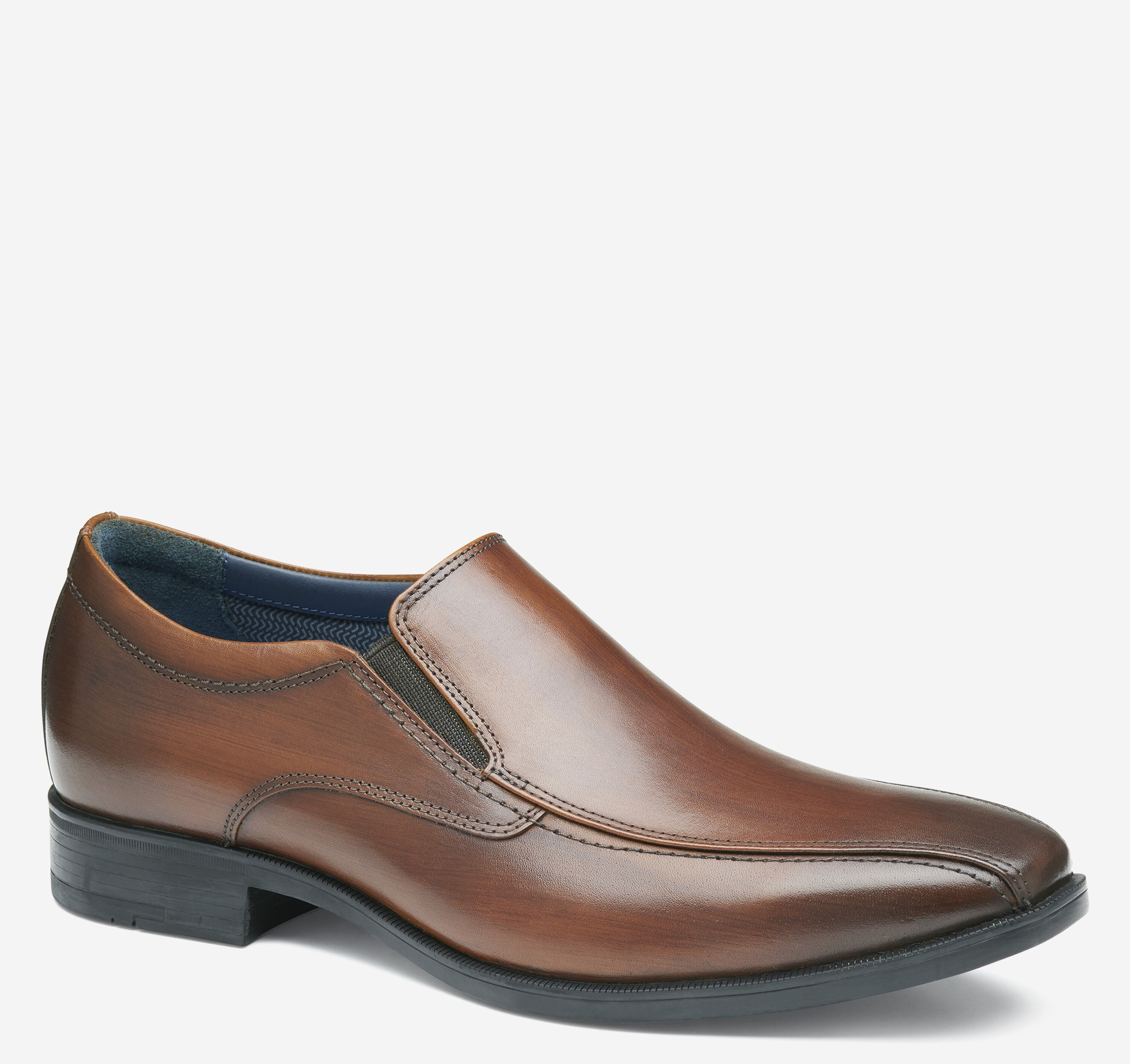 Johnston & Murphy Gibbons Run-Off Men\'s US 8.5 Brown Leather Dress Shoes RHS4958 Men main image 3