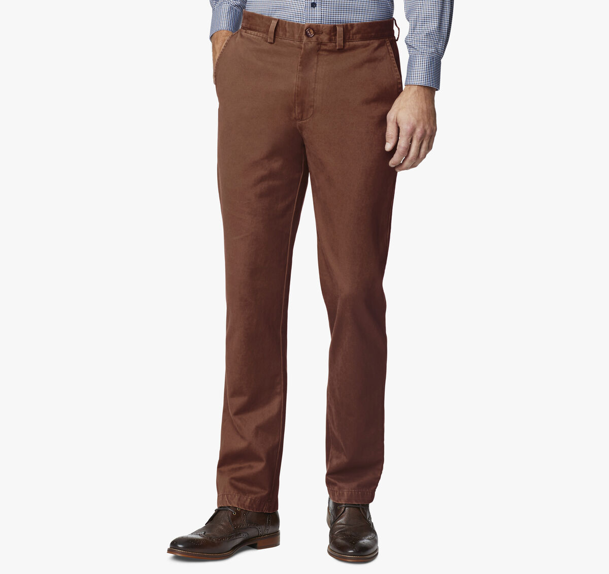 Regular Fit Garment Washed Chinos image number null