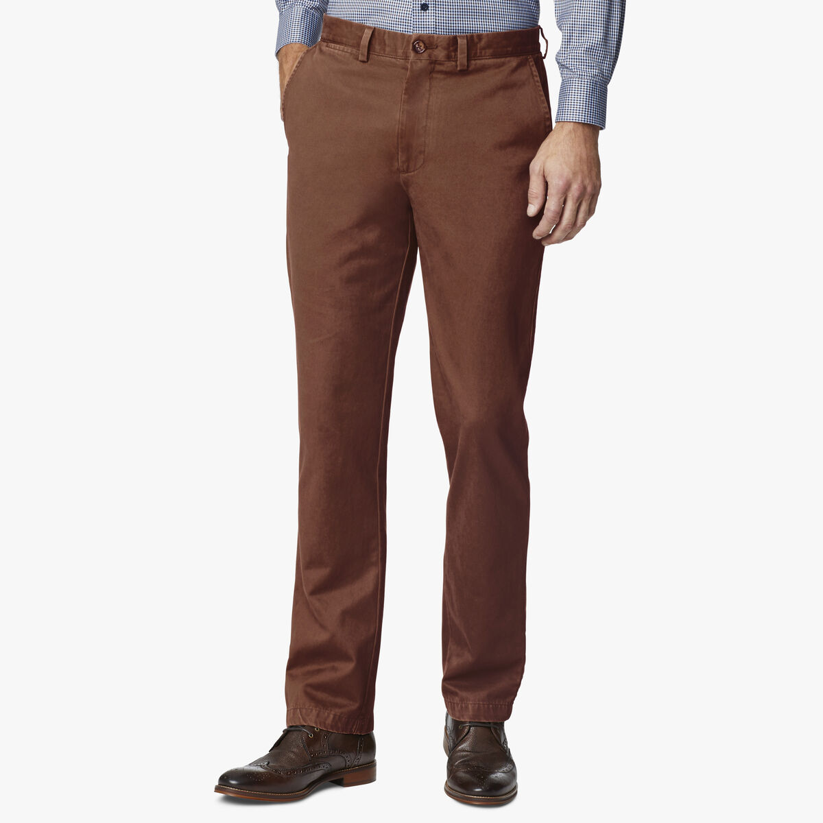 Regular Fit Garment Washed Chinos image number null