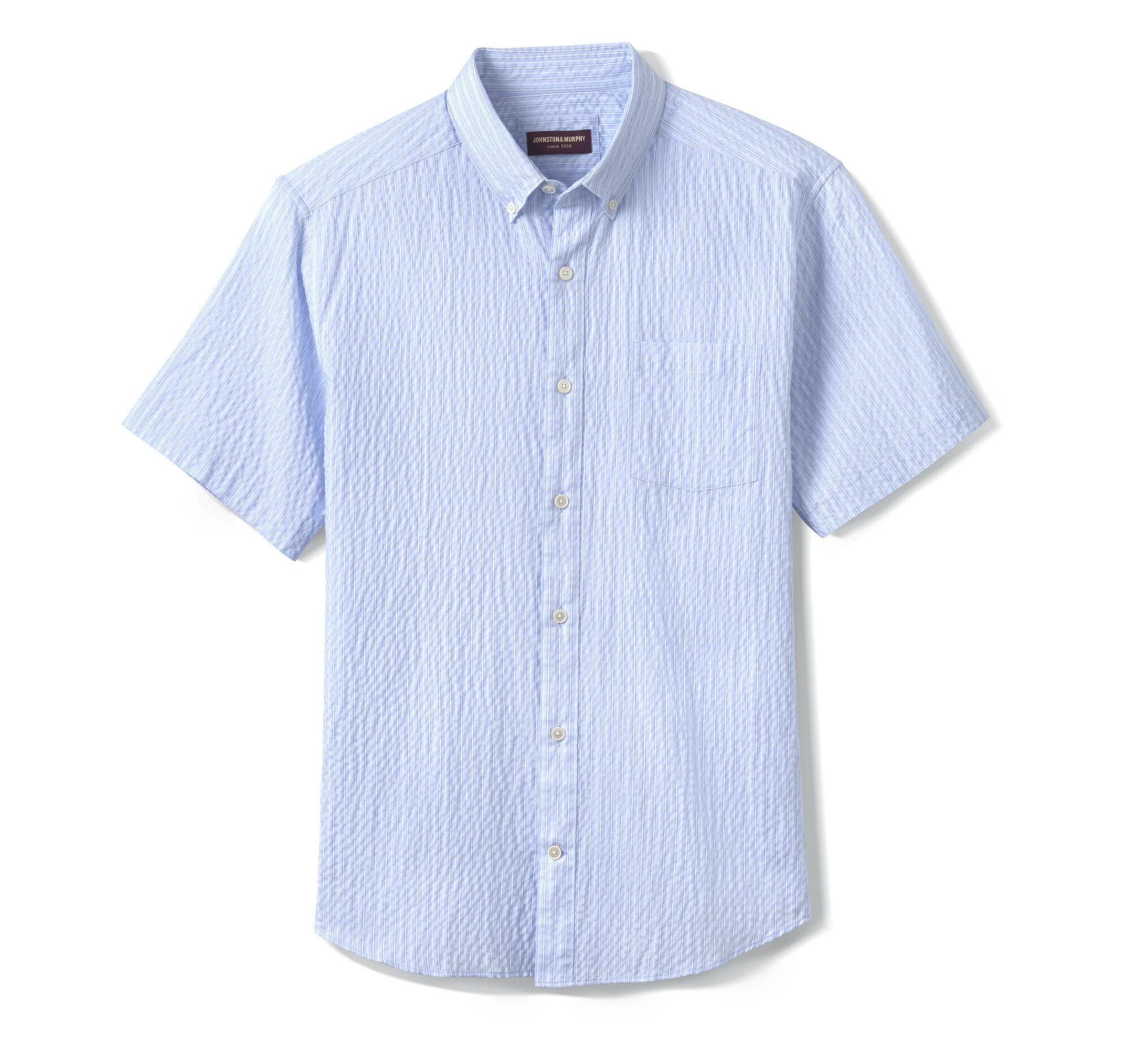 Leland Seersucker Short-Sleeve Shirt