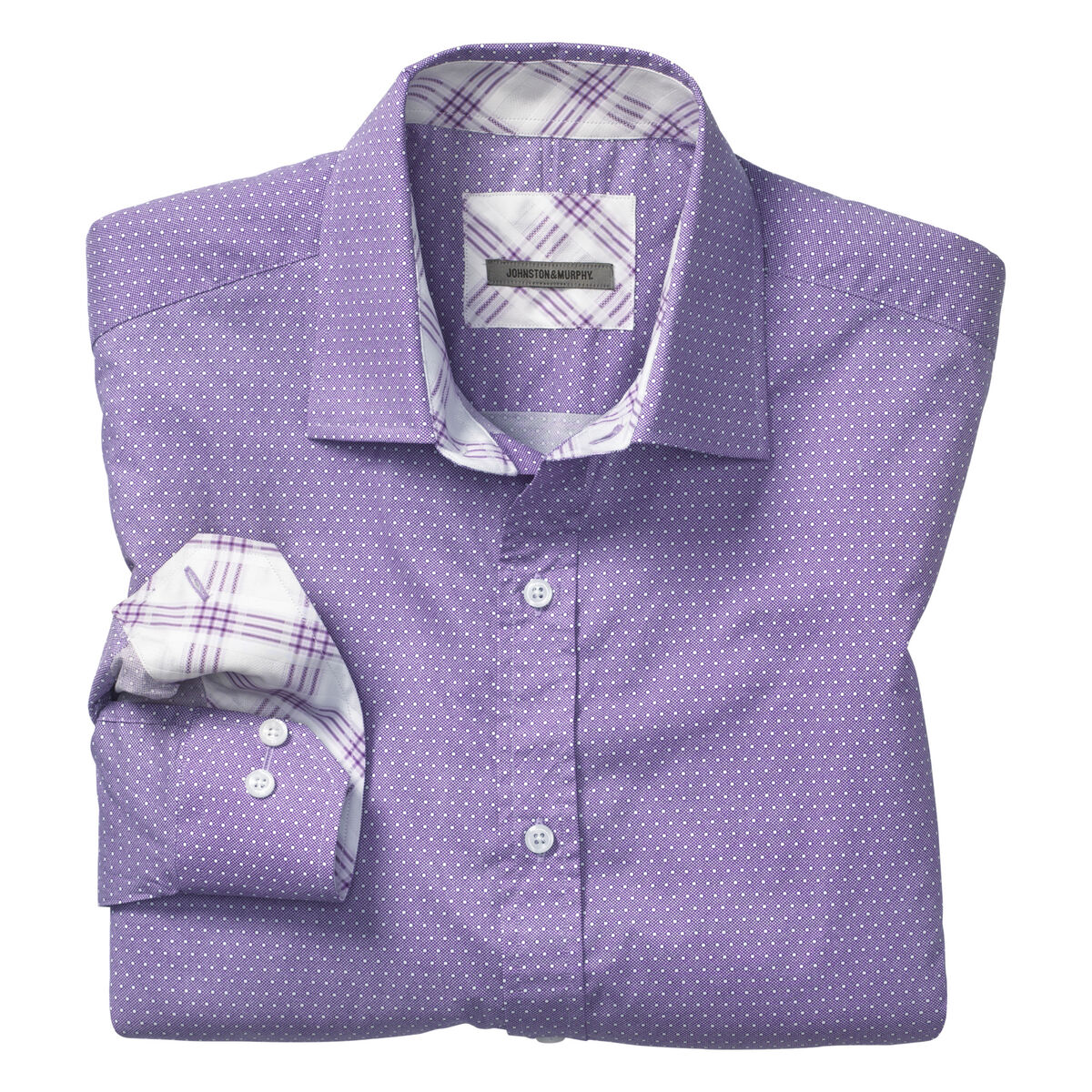 Tailored Fit Convertible-Cuff Shirt image number null