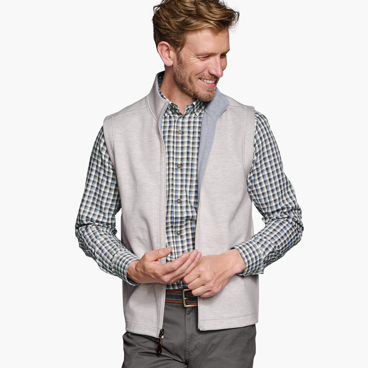 Reversible Solid Vest image number null