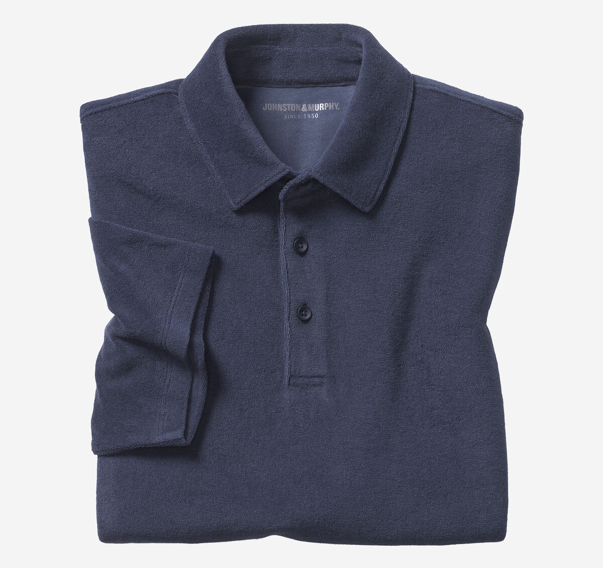 Pima Cotton-Blend Terry Polo image number null