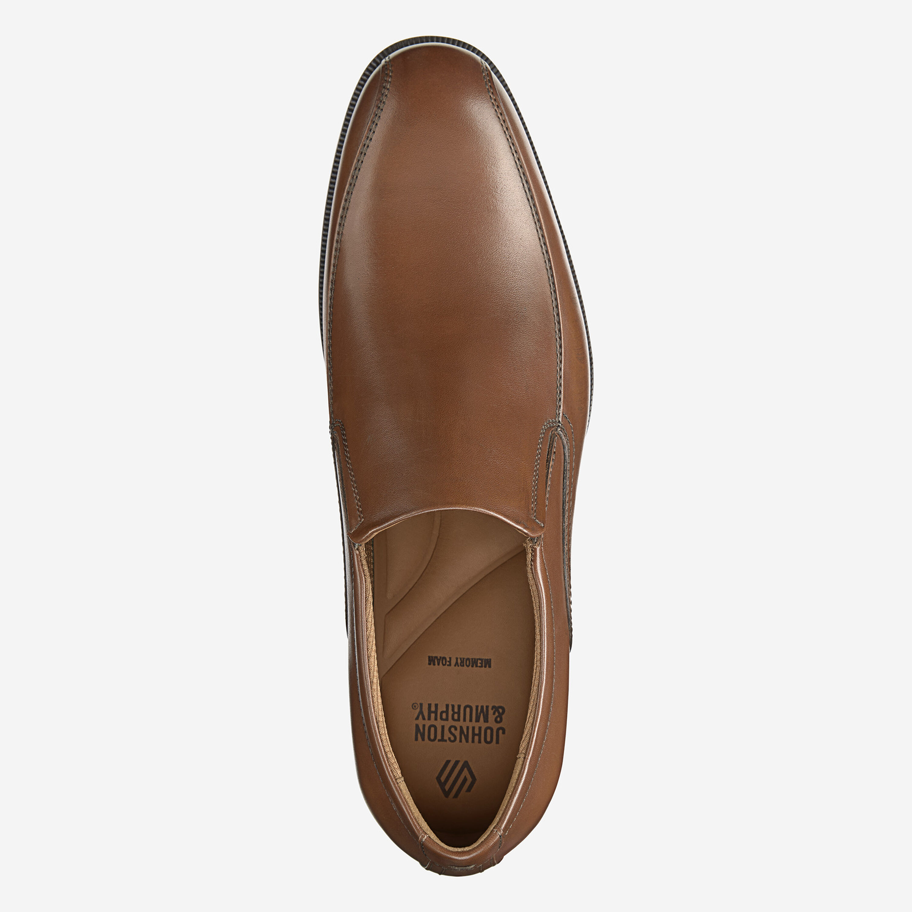 Johnston Murphy Brown Leather Casual Split Toe Slip On Loafers Shoes Men\'s 7 M Amazon.com | Johnston & Murphy Men main image 4