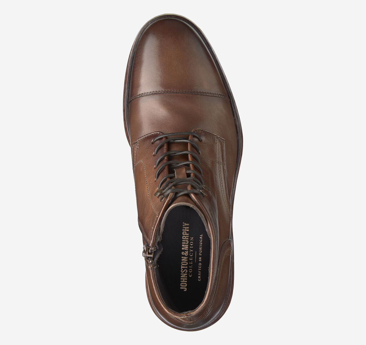 Langley Cap Toe Zip Boot image number null