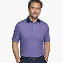 XC4® Performance Solid-Collar Print Polos + Cool Degree™ image number null