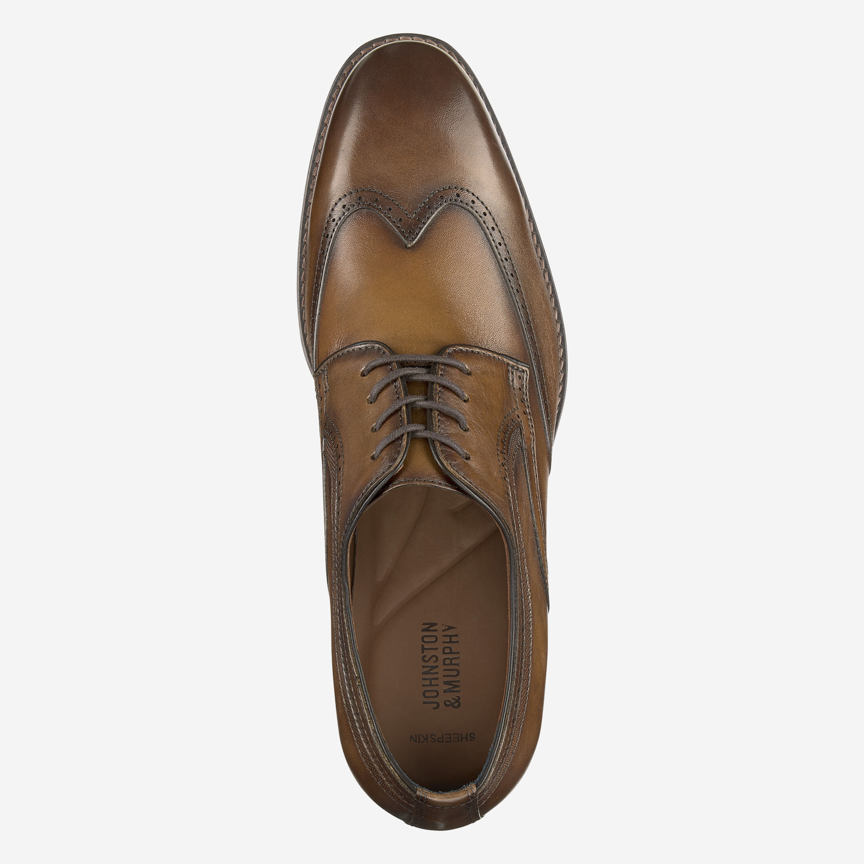 Johnston & Murphy Men\'s Danridge Wingtip Oxfords Johnston & Murphy Danridge Wing Tip SKU: 9781216 - YouTube main image 3