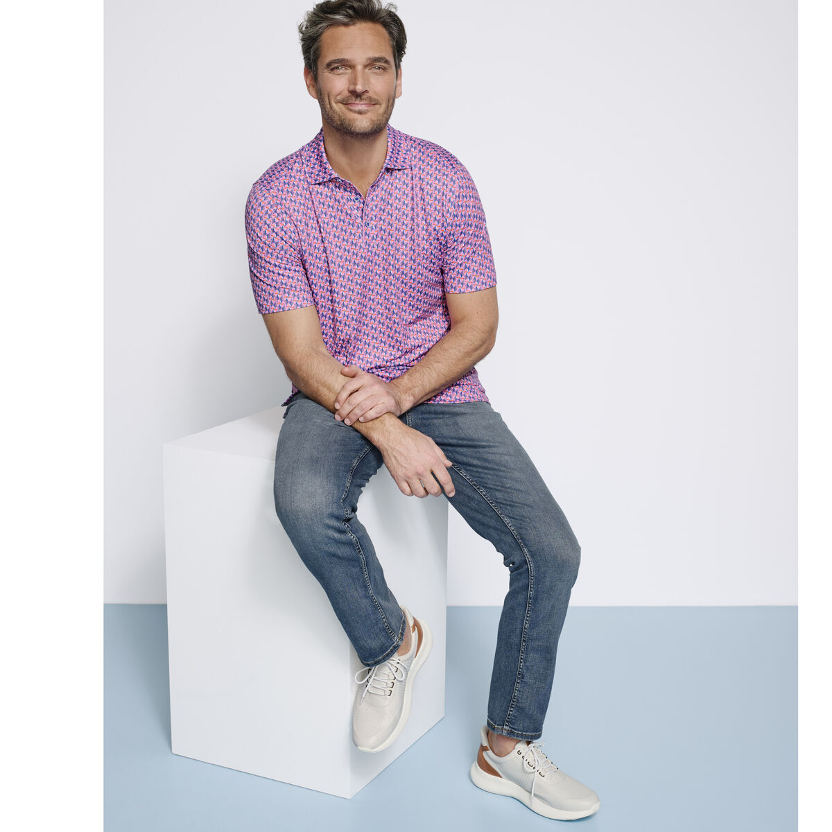 XC4® Performance Print Polos + Cool Degree™ image number null