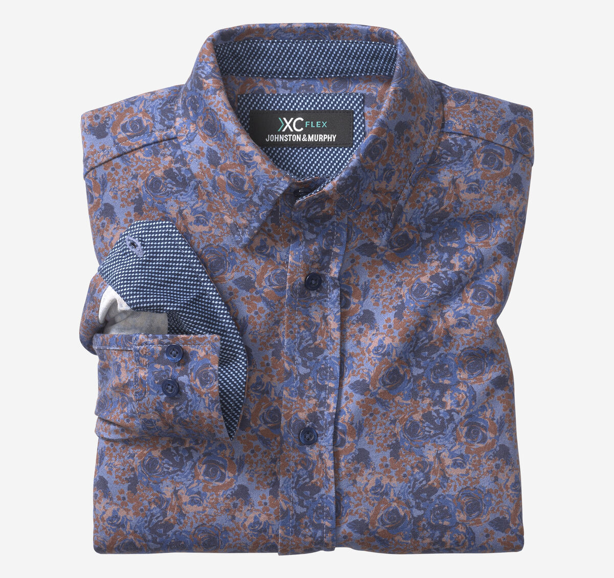 Boys XC Flex&reg; Stretch Long-Sleeve Shirt image number null