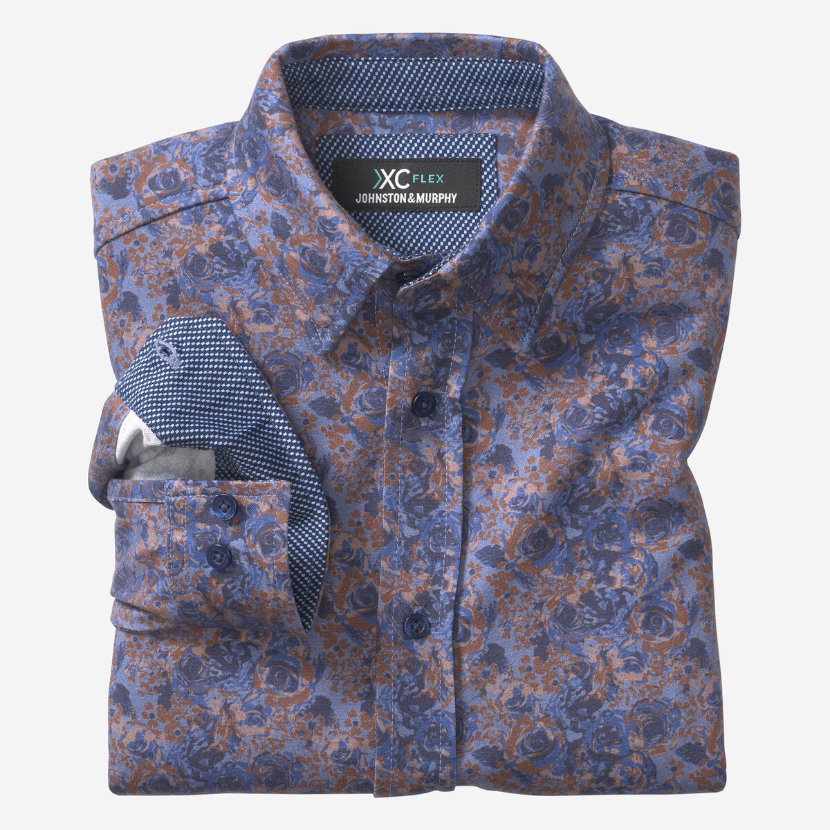 Boys XC Flex&reg; Stretch Long-Sleeve Shirt image number null