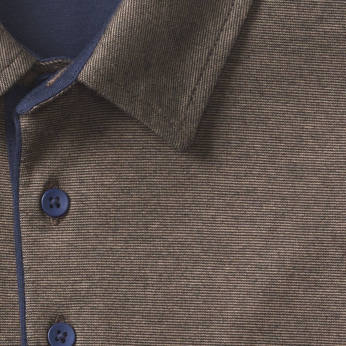 Fine-Stripe Polo image number null