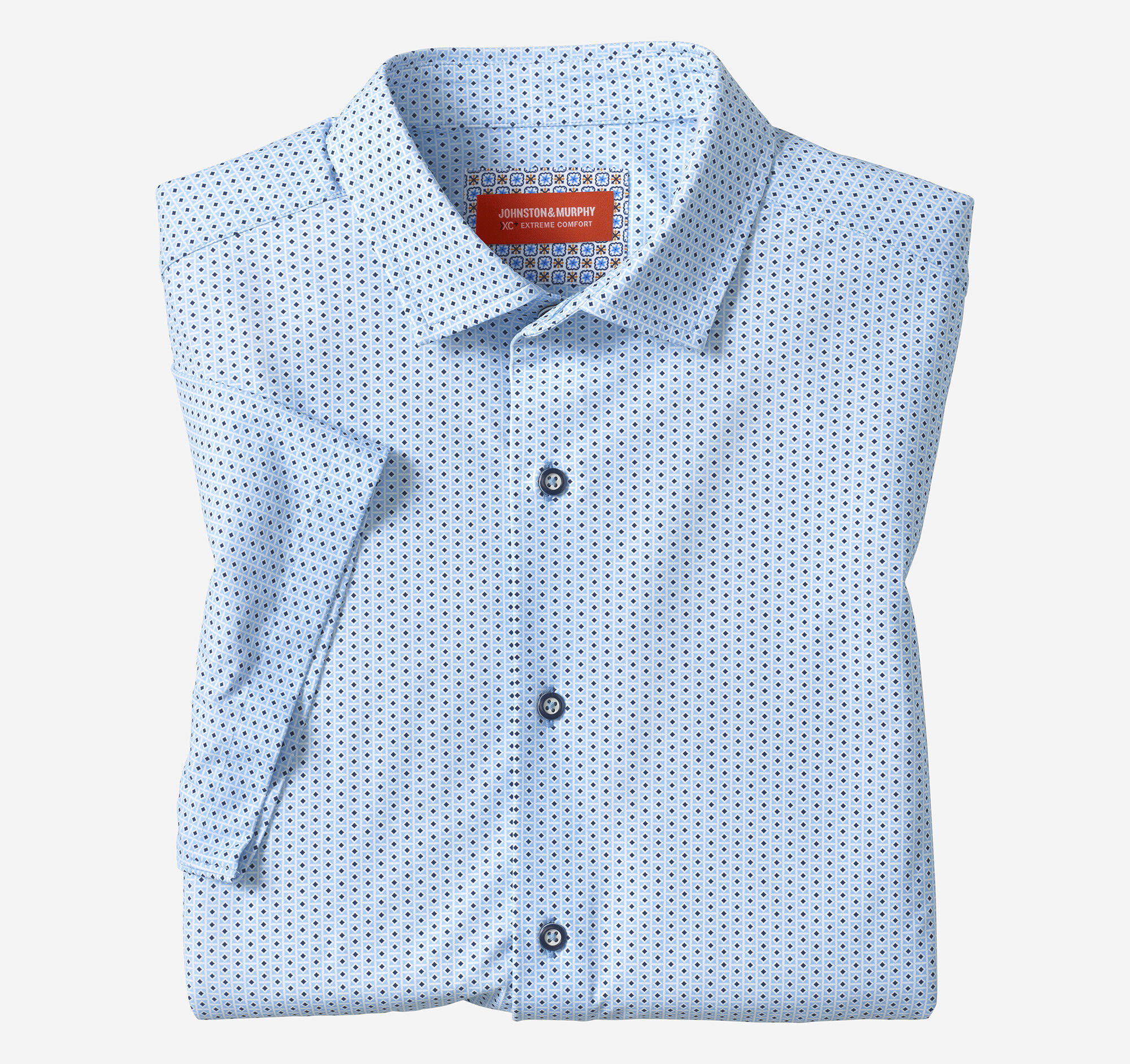 XC+™ Motion Short-Sleeve Print Knit Shirt