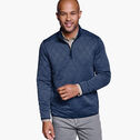 Diamond Quilt Quarter-Zip image number null