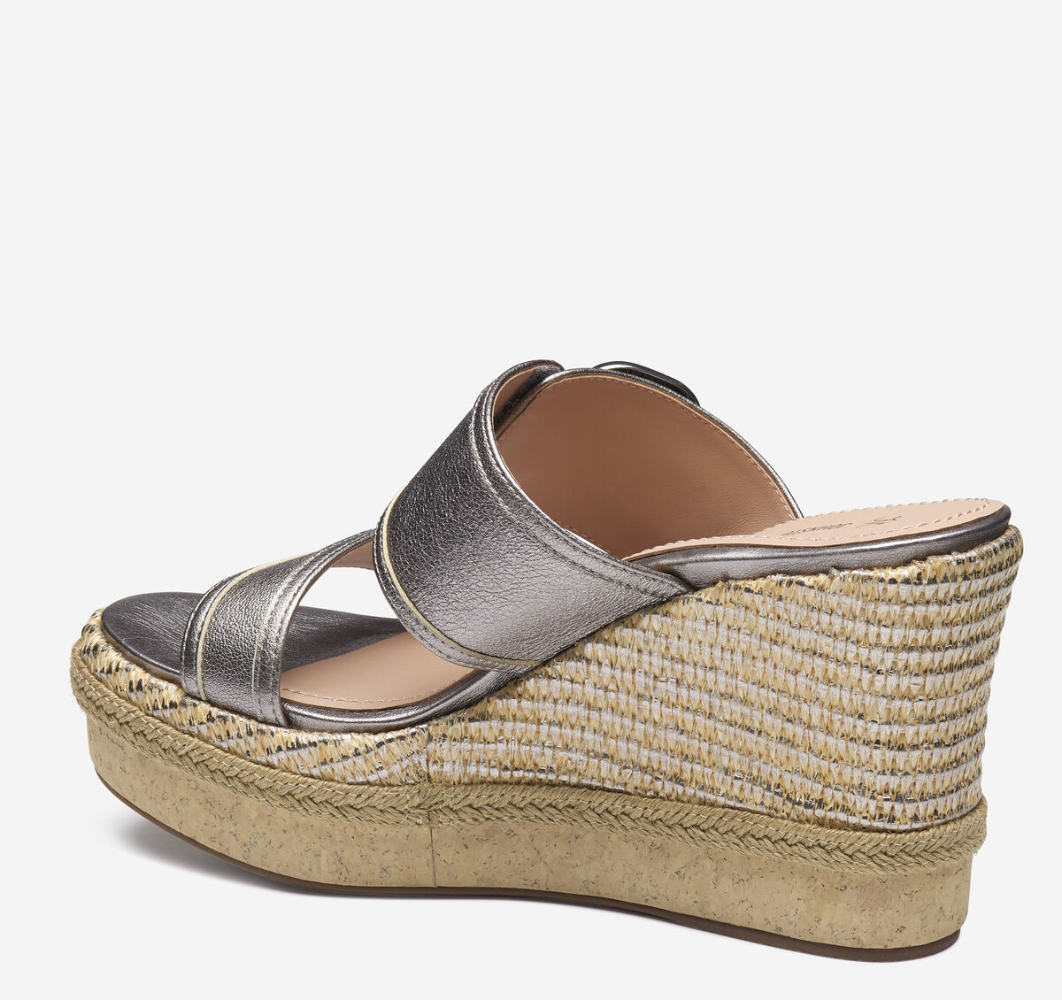 Addison Buckle-Strap Wedge image number null