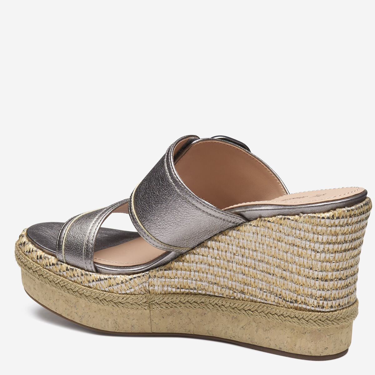 Addison Buckle-Strap Wedge image number null