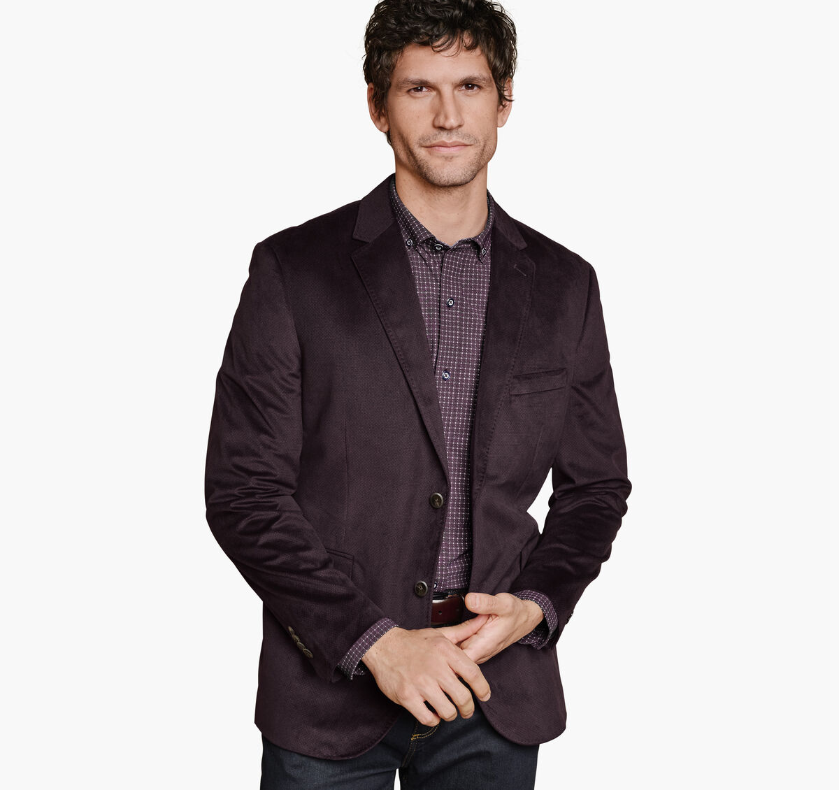 Printed Plush 175th Anniversary Blazer image number null