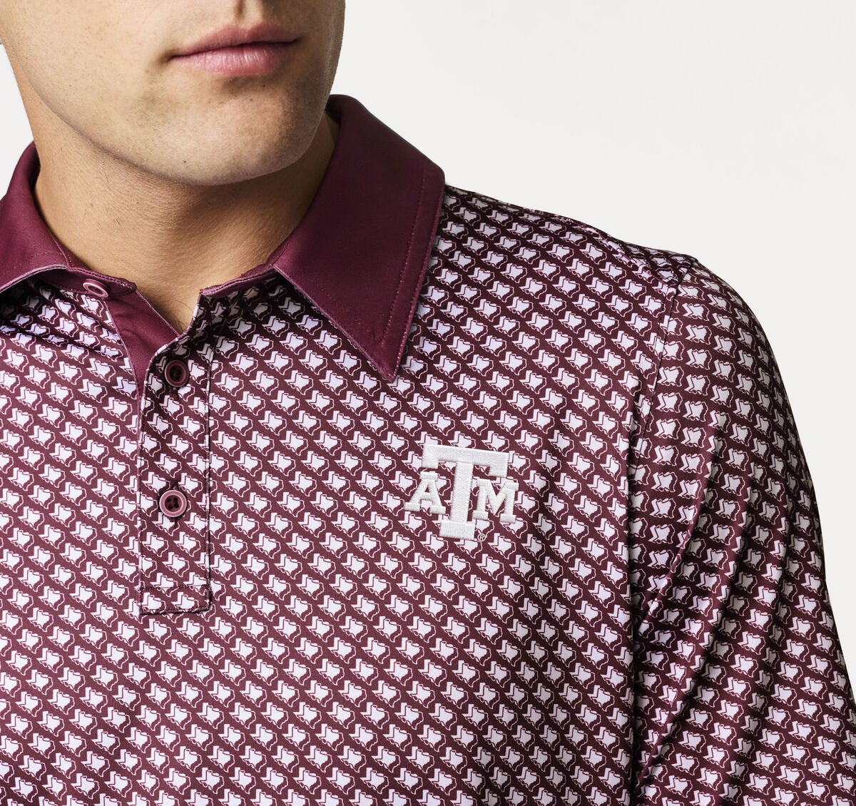 Collegiate XC+&trade; State Print Polo image number null