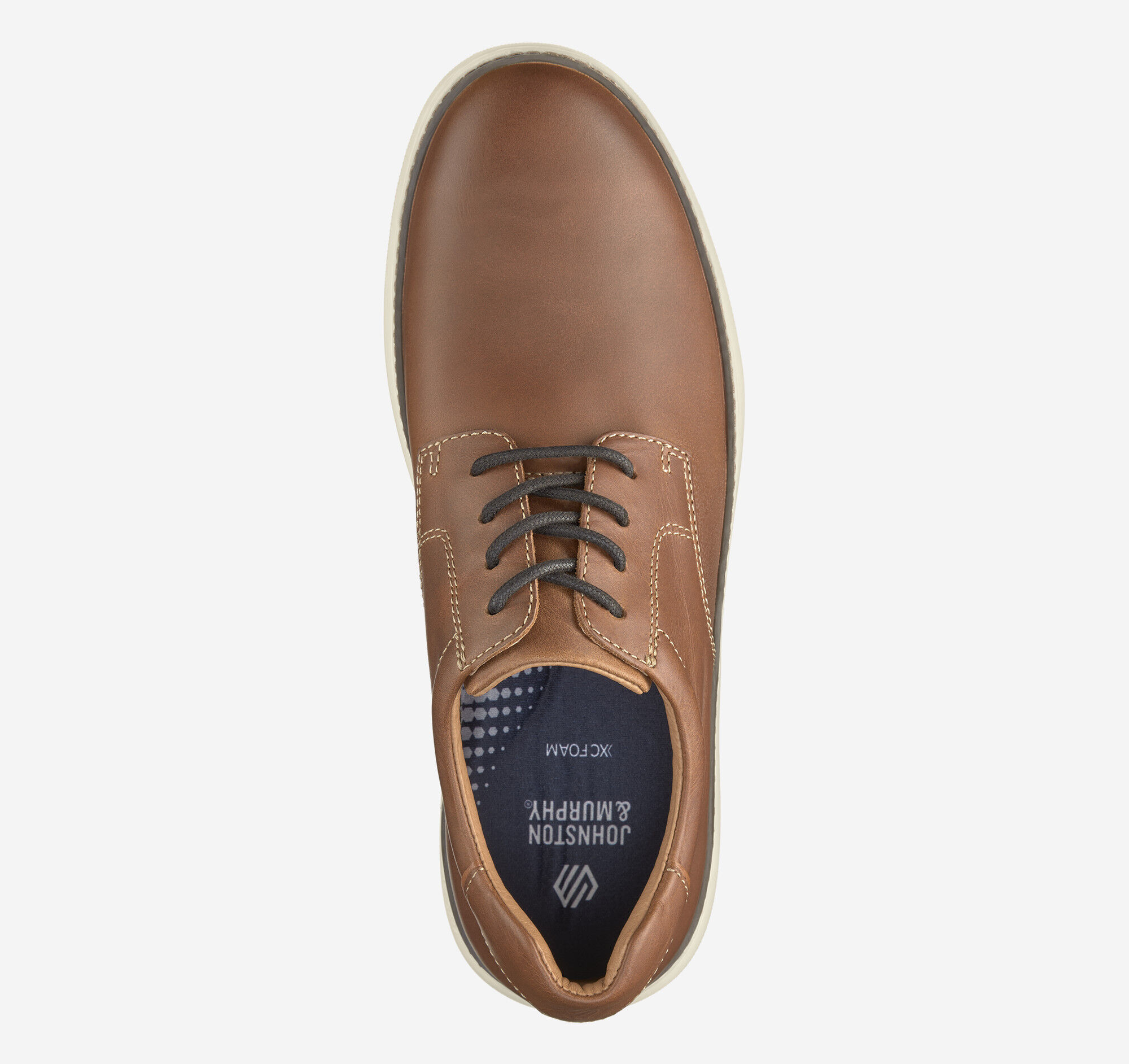 Men's McGuffey 2 Plain Toe in Tan Full Grain | Johnston & Murphy