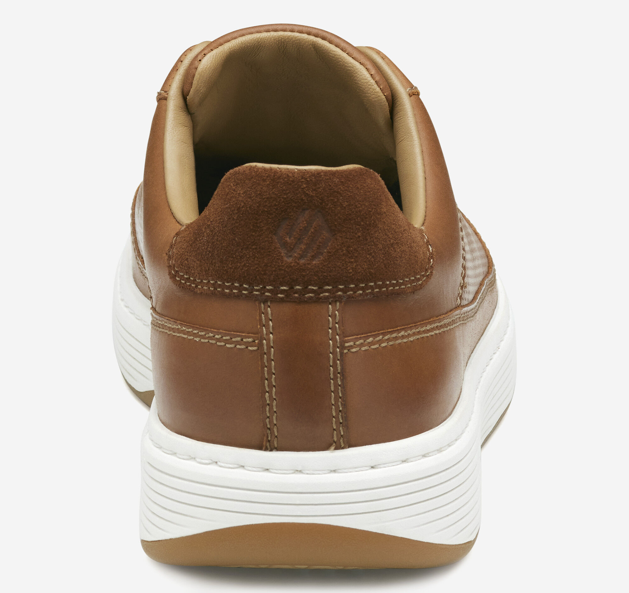 Men's Dawson Perfed U-Throat in Tan Full Grain | Johnston & Murphy