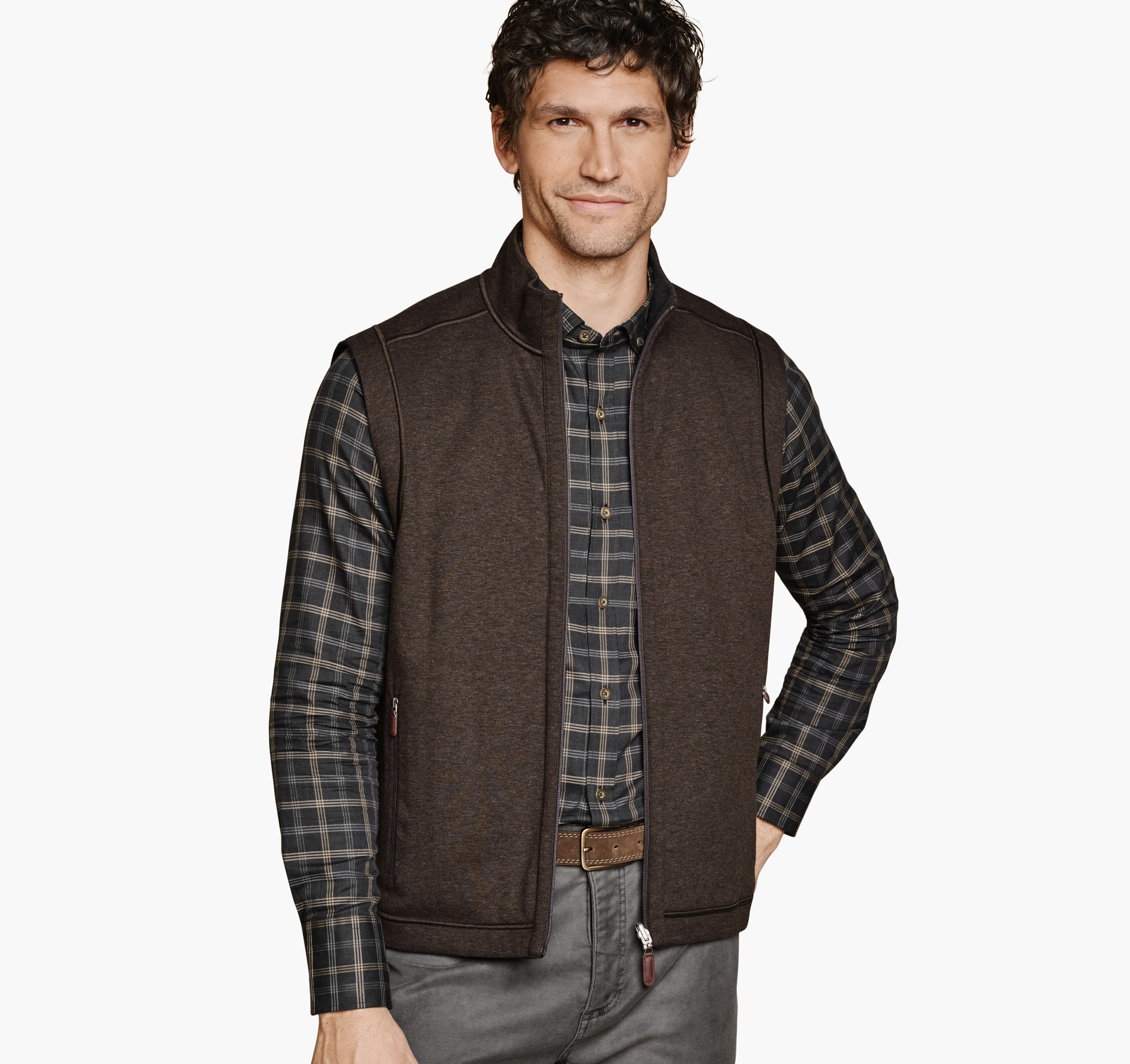 Men's Icon Reversible Vest | Johnston & Murphy