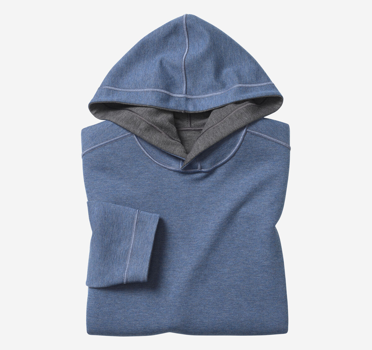 Reversible Knit Hoodie image number null
