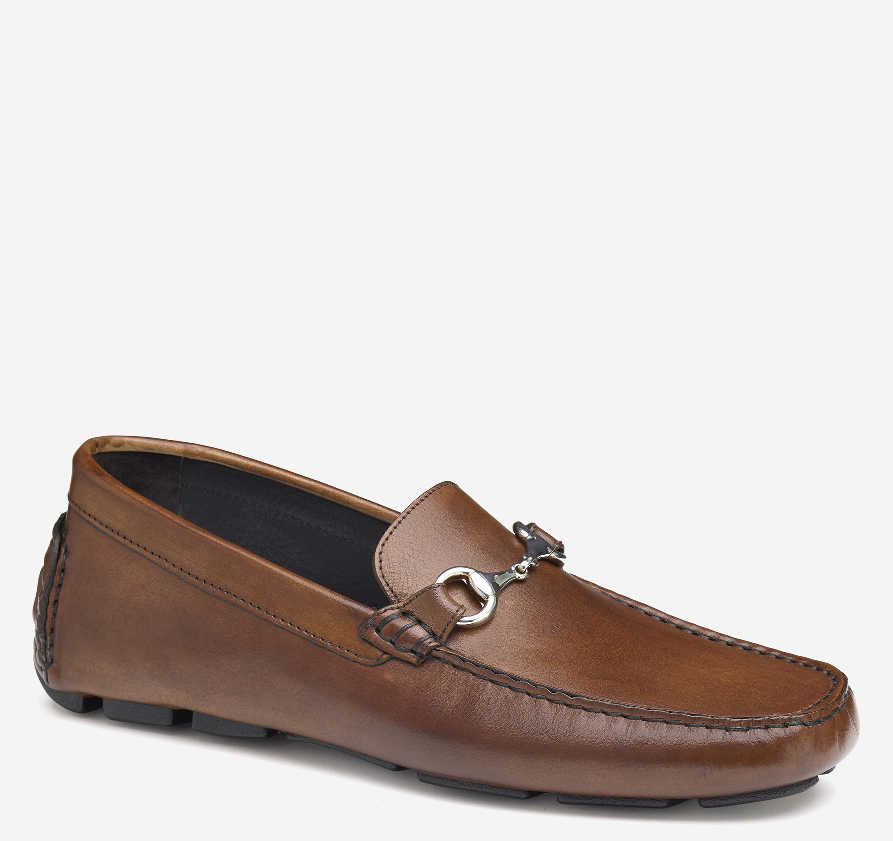 millie bobby brown red carpet white dress Men's Brown Suede Milano Loafer
