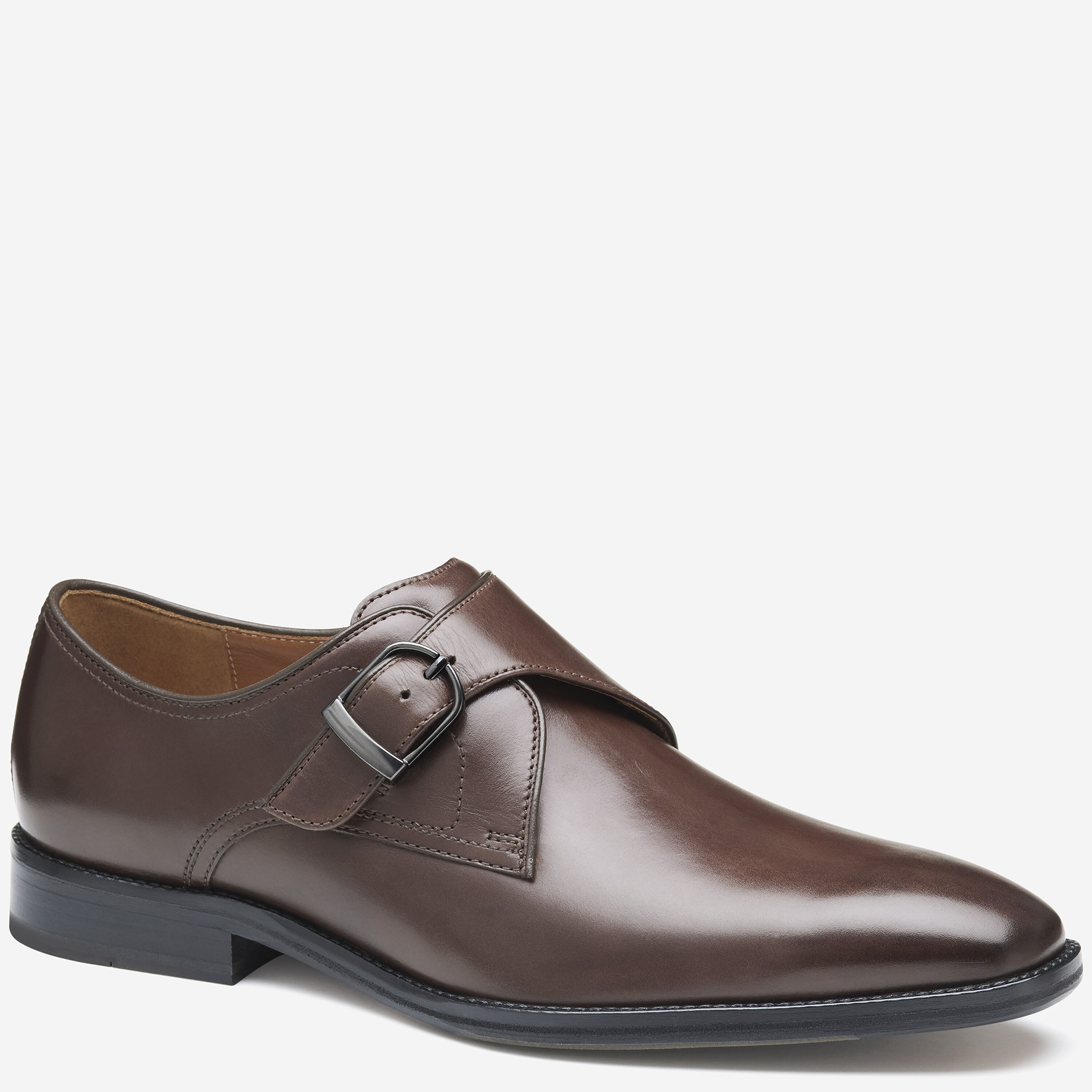 Johnston & Murphy Monk Strap Buckle Shoes Cognac Brown Leather Men’s 10 Corpcore Amazon.com: Johnston & Murphy Sullivan Double-Buckle Cap Toe  main image 3