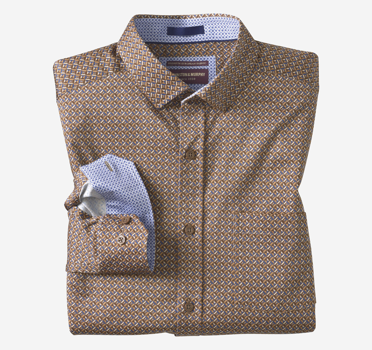 Logan Printed Long-Sleeve Shirt image number null