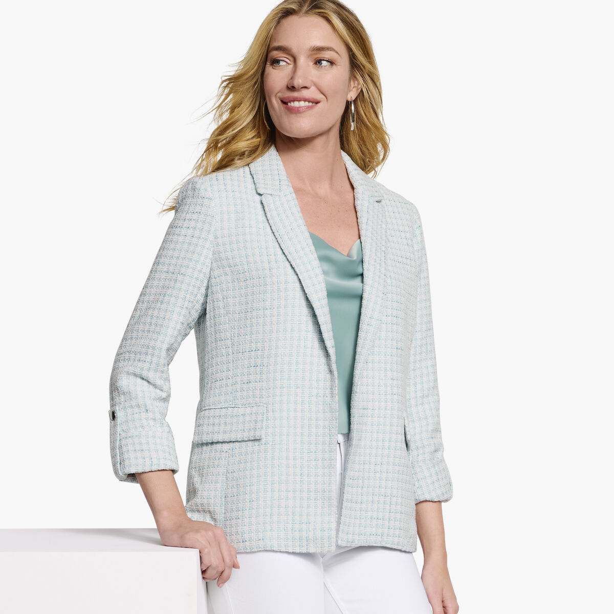 Tweed Blazer image number null