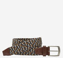 Woven Stretch-Knit Belt image number null