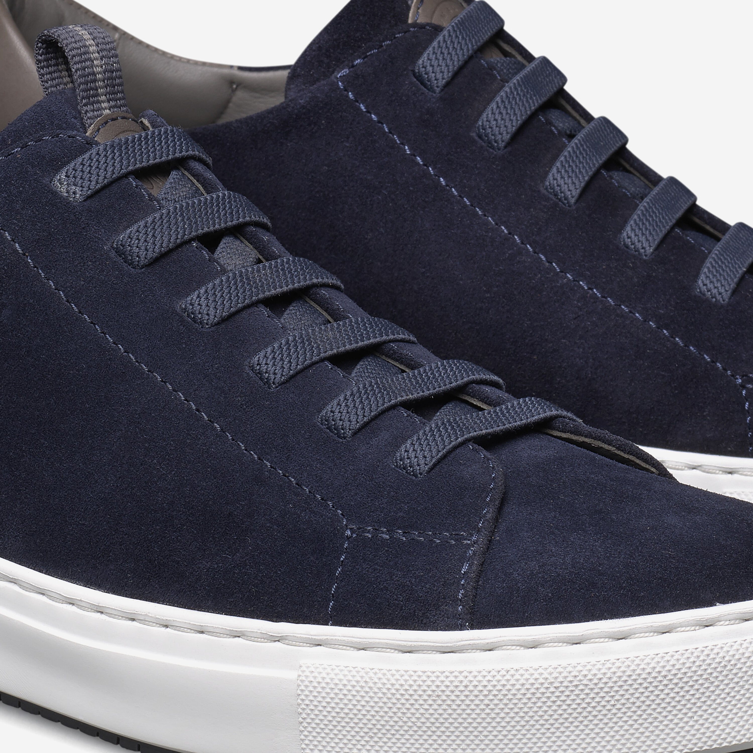 Johnston‎ & Murphy Denby Navy Blue Suede Cap Toe Lace Up Oxford Shoes Amazon.com | Johnston & Murphy Men main image 3