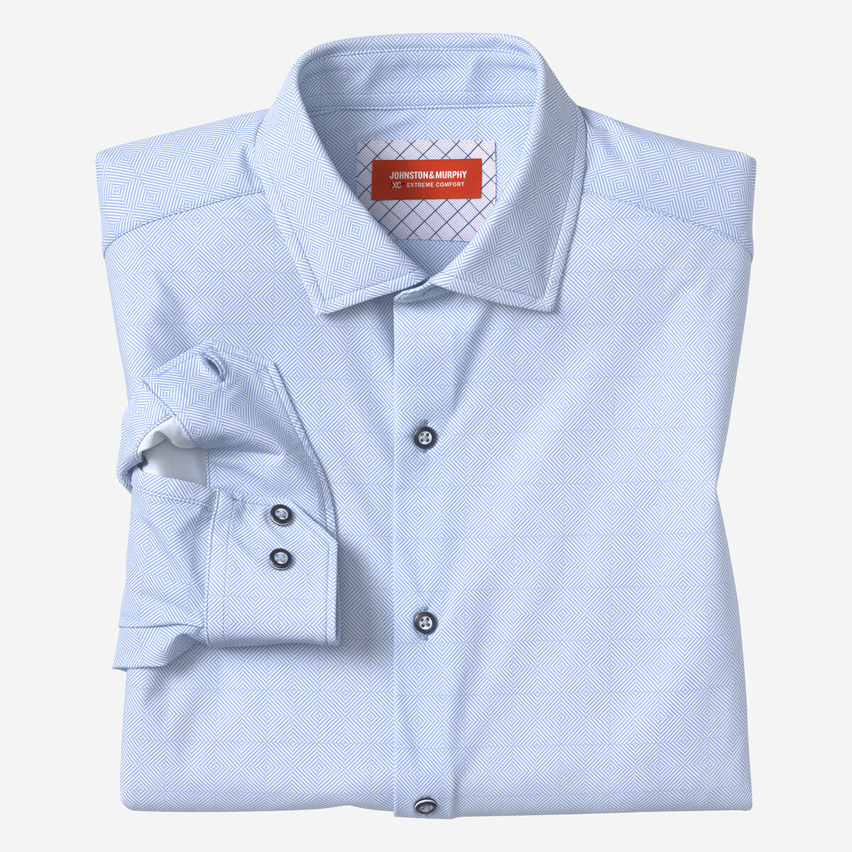 XC+&trade; Motion Long-Sleeve Dress Knit Shirt image number null