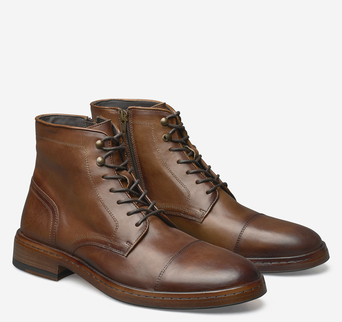 Langley Cap Toe Zip Boot image number null
