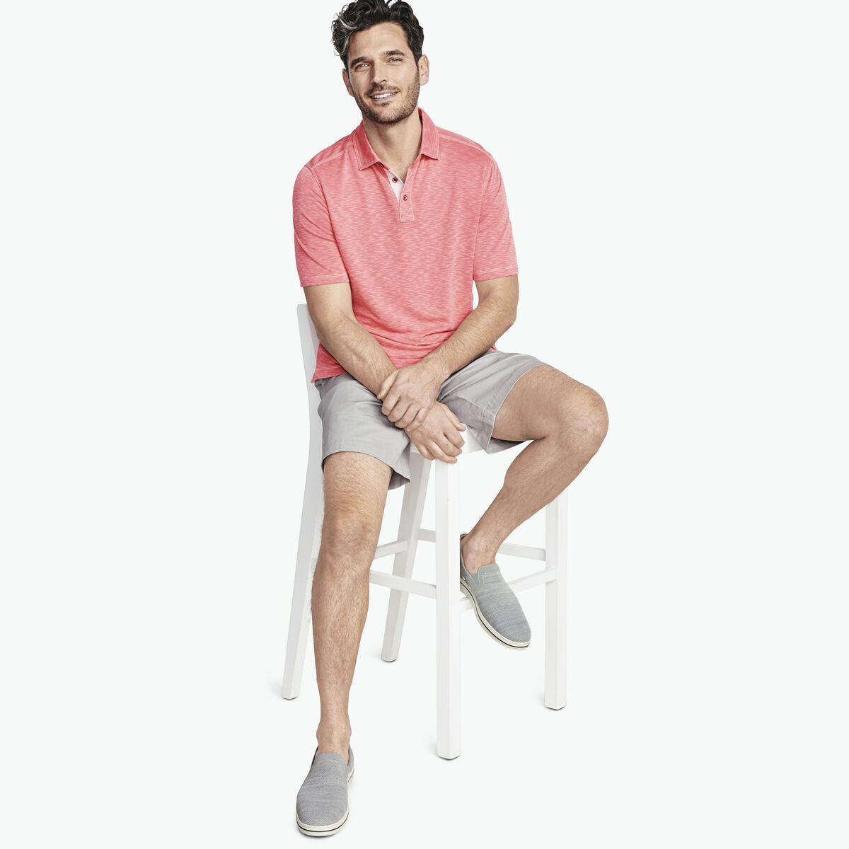 Vintage Slub Polo image number null