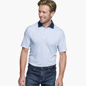 XC4® Performance Solid-Collar Print Polos + Cool Degree™ image number null