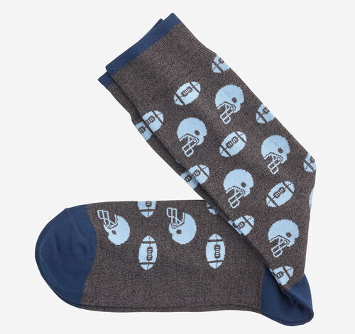 Novelty Socks - Charcoal Game Day