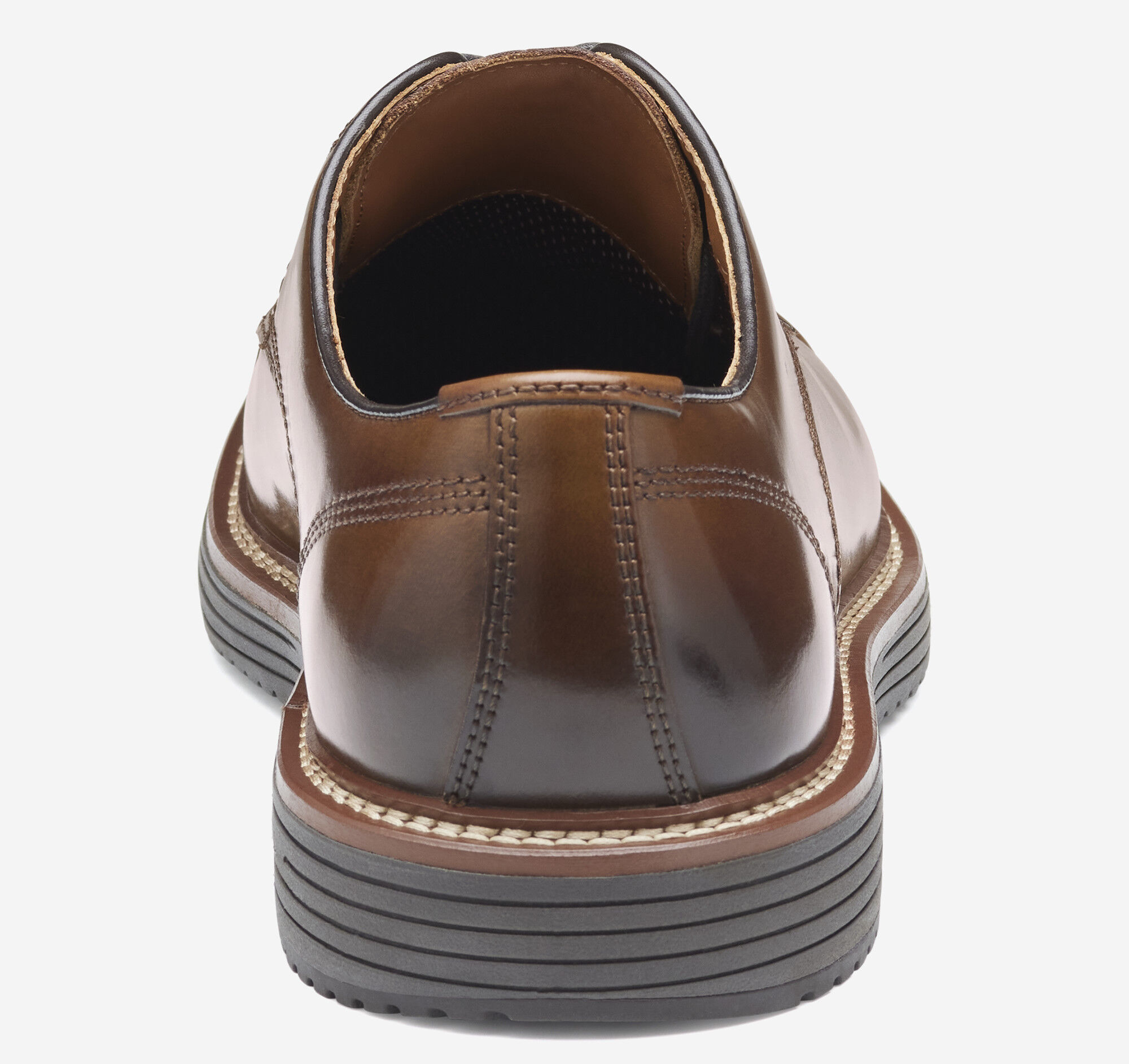 Men's Upton Dress Cap Toe in Tan Full Grain | Johnston & Murphy
