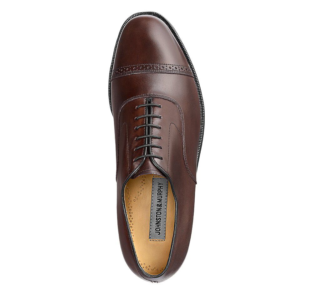 johnston and murphy barton cap toe