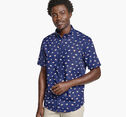 Printed Cotton Short-Sleeve Shirt image number null