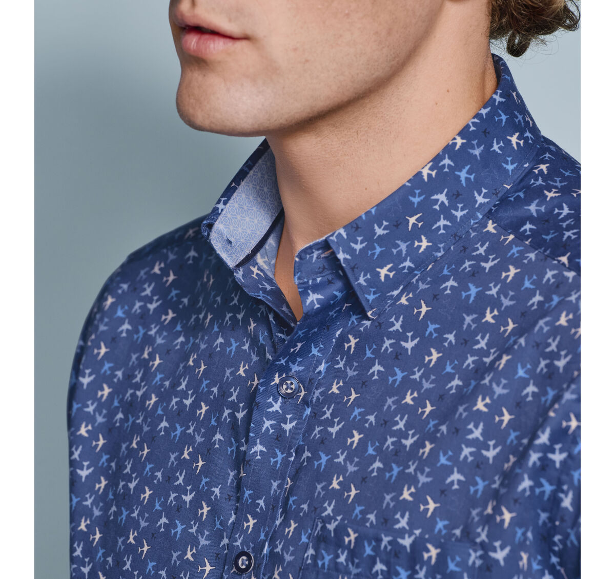 Logan Printed Short-Sleeve Shirt image number null