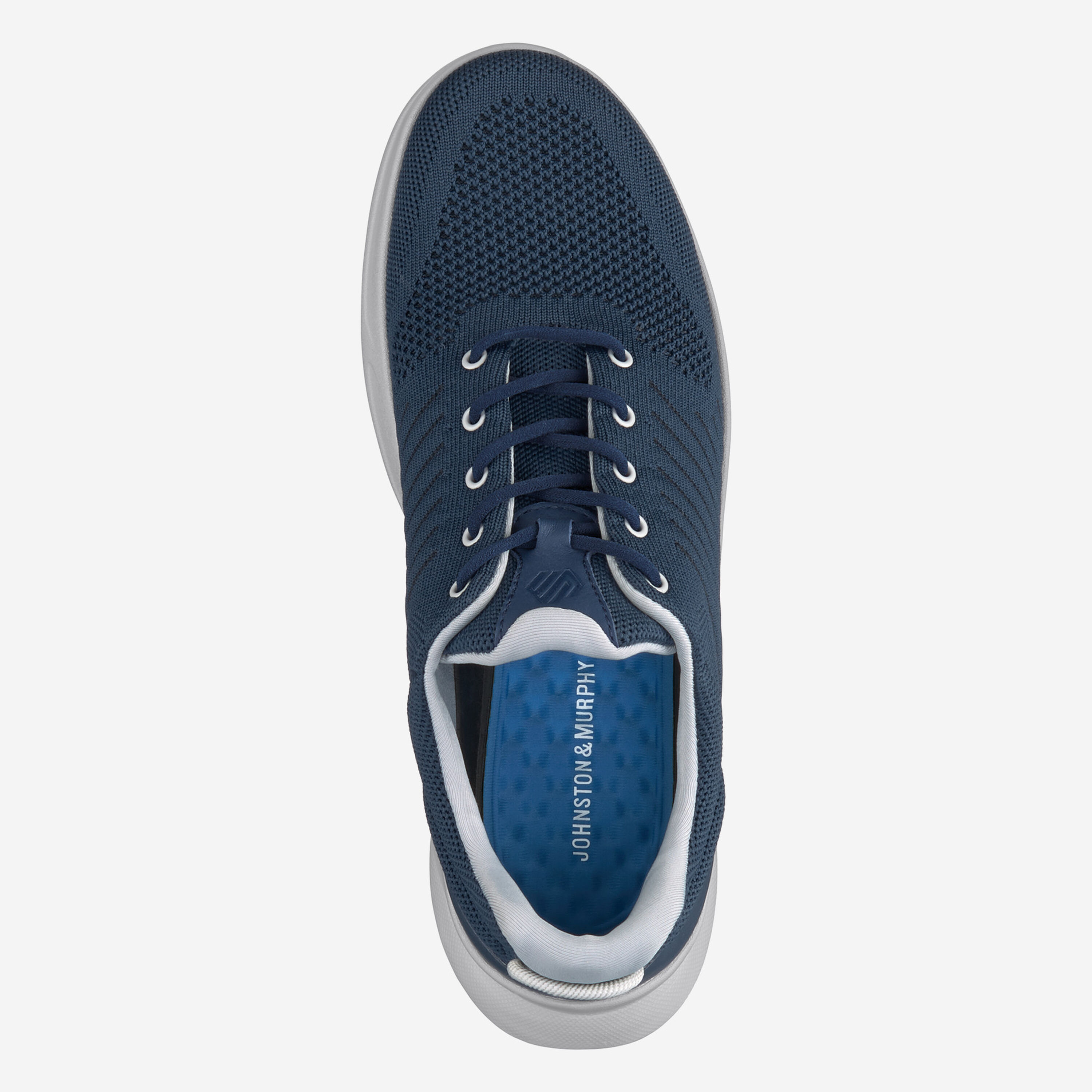 Johnston & Murphy Lace Up Shoes Men\'s Size 13 Navy Blue Knit Stretch Breathable Amazon.com | Johnston & Murphy Men main image 3