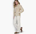 Eyelash Button-Front Jacket image number null