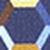 XC+&trade; Motion Long-Sleeve Print Knit Shirt - Navy Multi Hexagon Outline