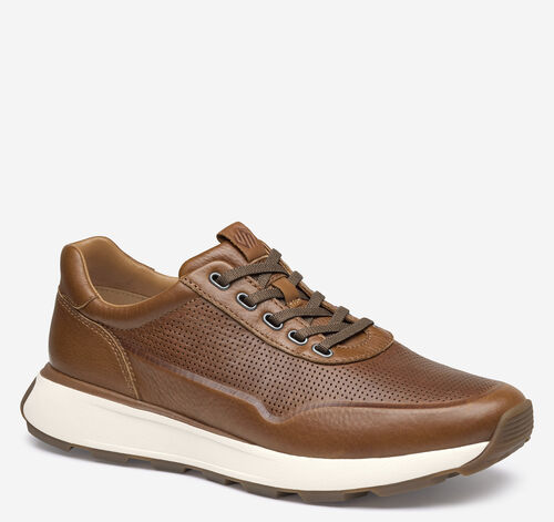 Douglas U-Throat Jogger - Tan Full-Grain Leather