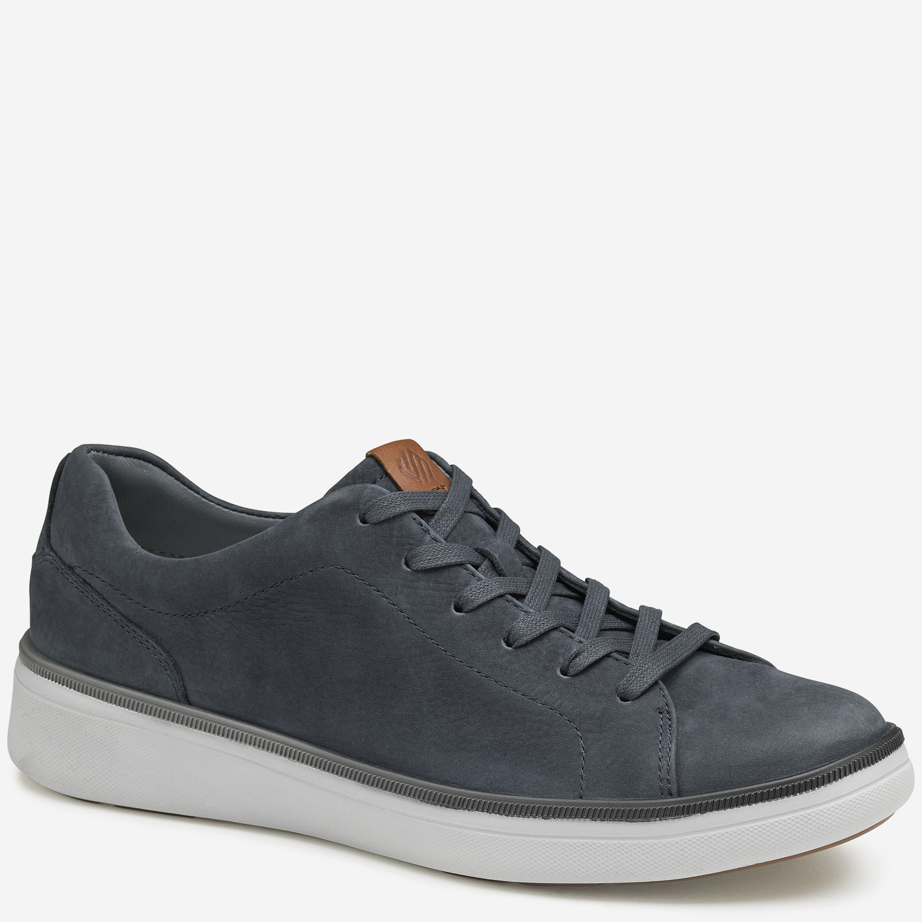 Johnston & Murphy XC4 Foust Slip-On Sneaker Navy Nubuck Men’s Size 9M XC4 Waterproof Foust Lace-To-Toe Shoes | MJ Footwear main image 3