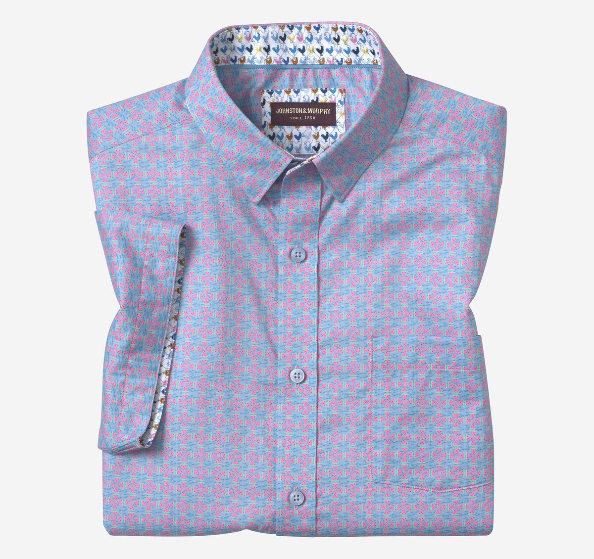 Printed Short-Sleeve Shirt image number null