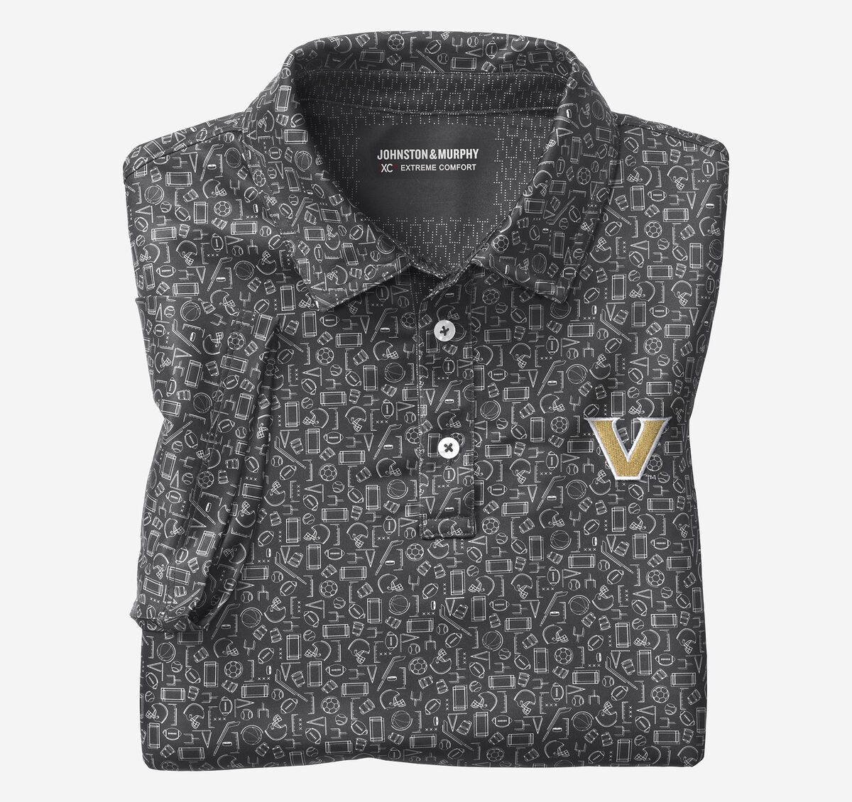 Collegiate XC+&shy;&trade; Multi Sport Print Polo image number null