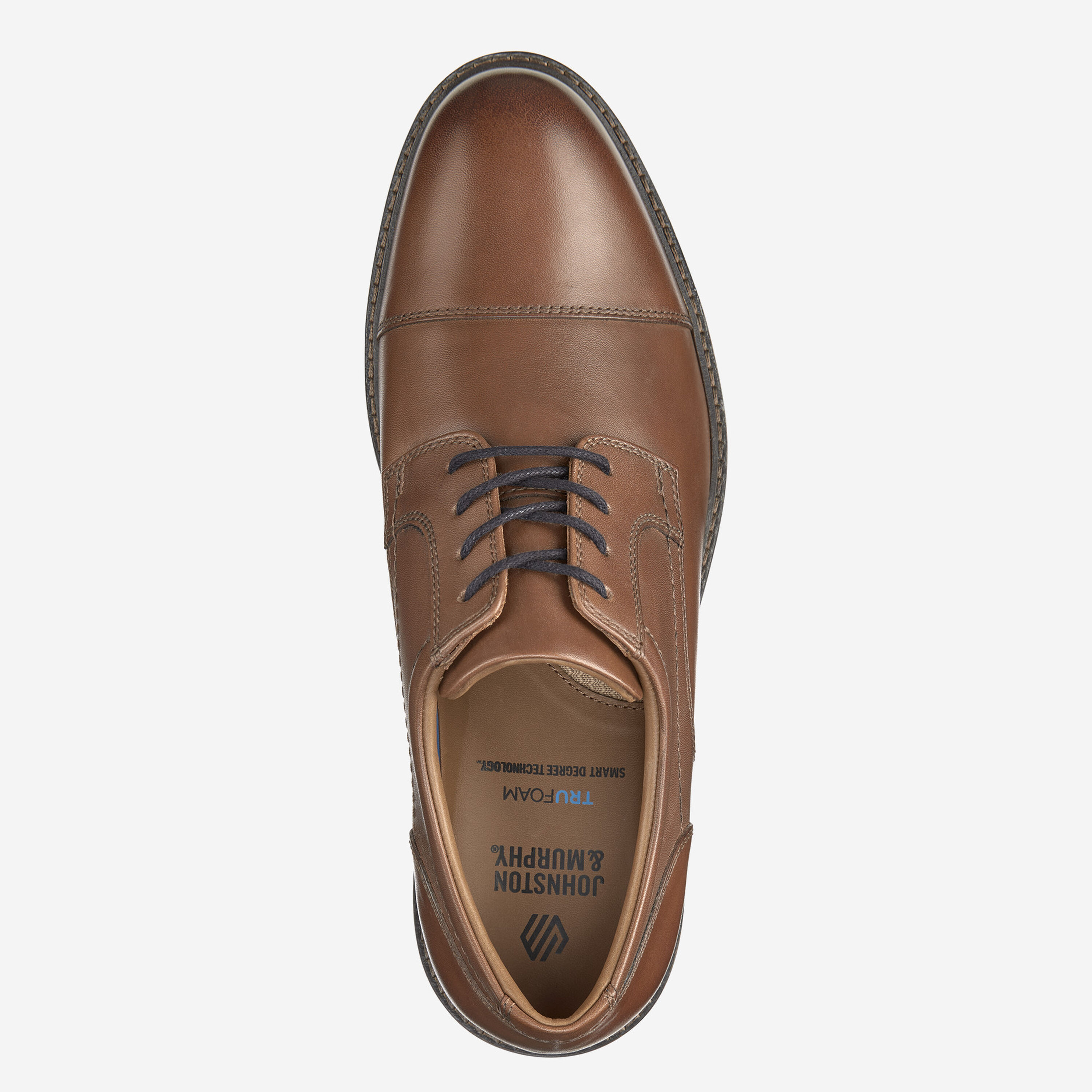 Brown Johnston & Murphy TruFoam Shoes Men main image 2